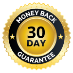 Lulutox Tea 30 day money back guarantee badge